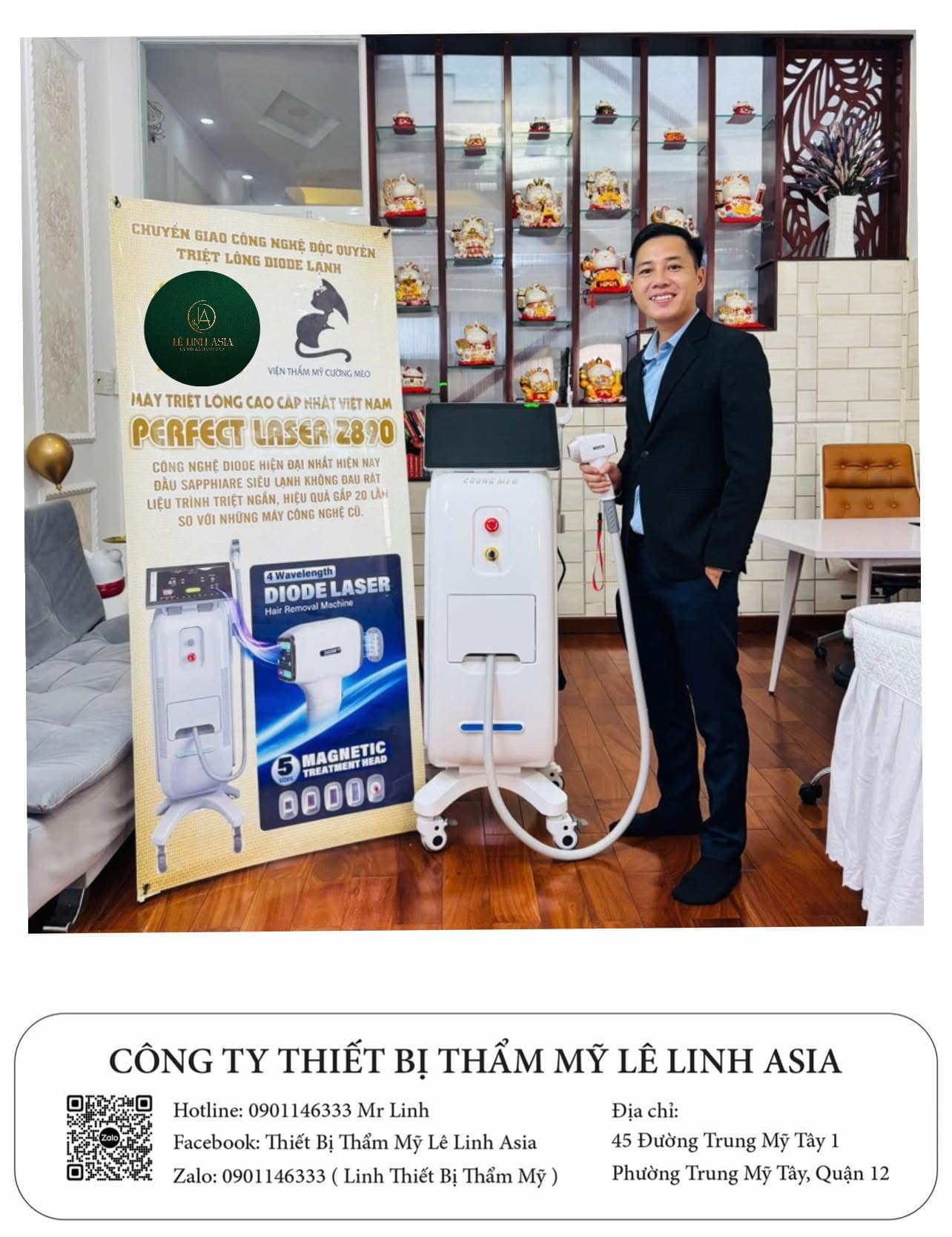 Công ty cung cấp thiết bị thẩm mỹ